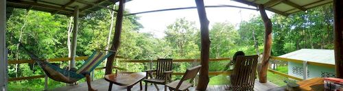 Vue de la finca de Pochote, costa rica