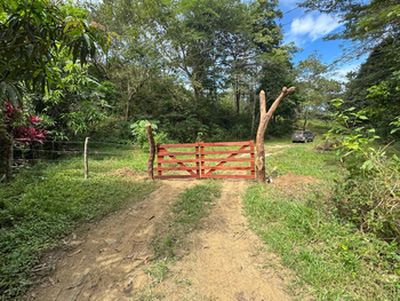 Vue de la maison de la Fresca, Costa Rica