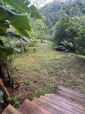 Vue de la maison de la Fresca, Costa Rica