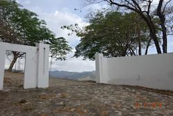 Vue du terrain de playa Carrillo, Costa Rica