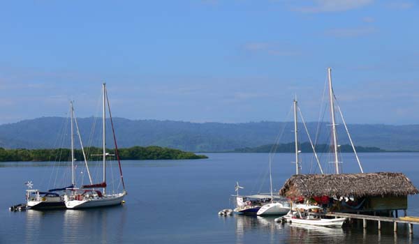 Vue de Bocas del Toro, Panama