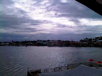 Vue maison de Bocas del Toro, Panama