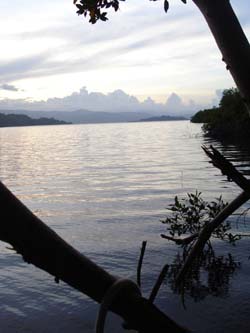Vue de Bocas del Toro, Panama