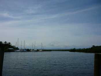 Vue des terrains de Bocas del toro, Panama