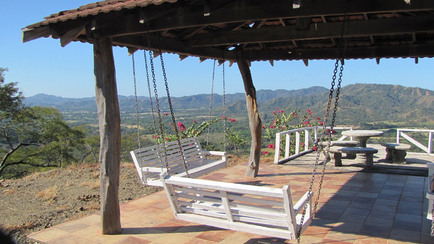Vue de la finca de Tempate, Costa Rica
