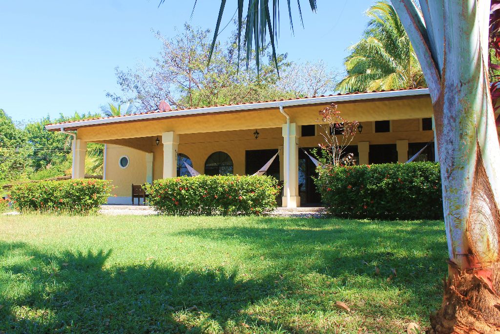 Vue de la maison de playa carrillo, costa rica