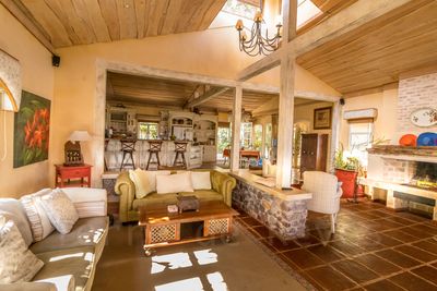 Vue de la maison de Santa Ana, Costa Rica