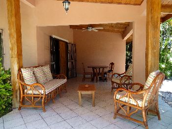 Vue de la maison de Samara, Costa Rica