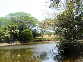 Vue du terrain de 33707m2 de la Golden Coast, Costa Rica